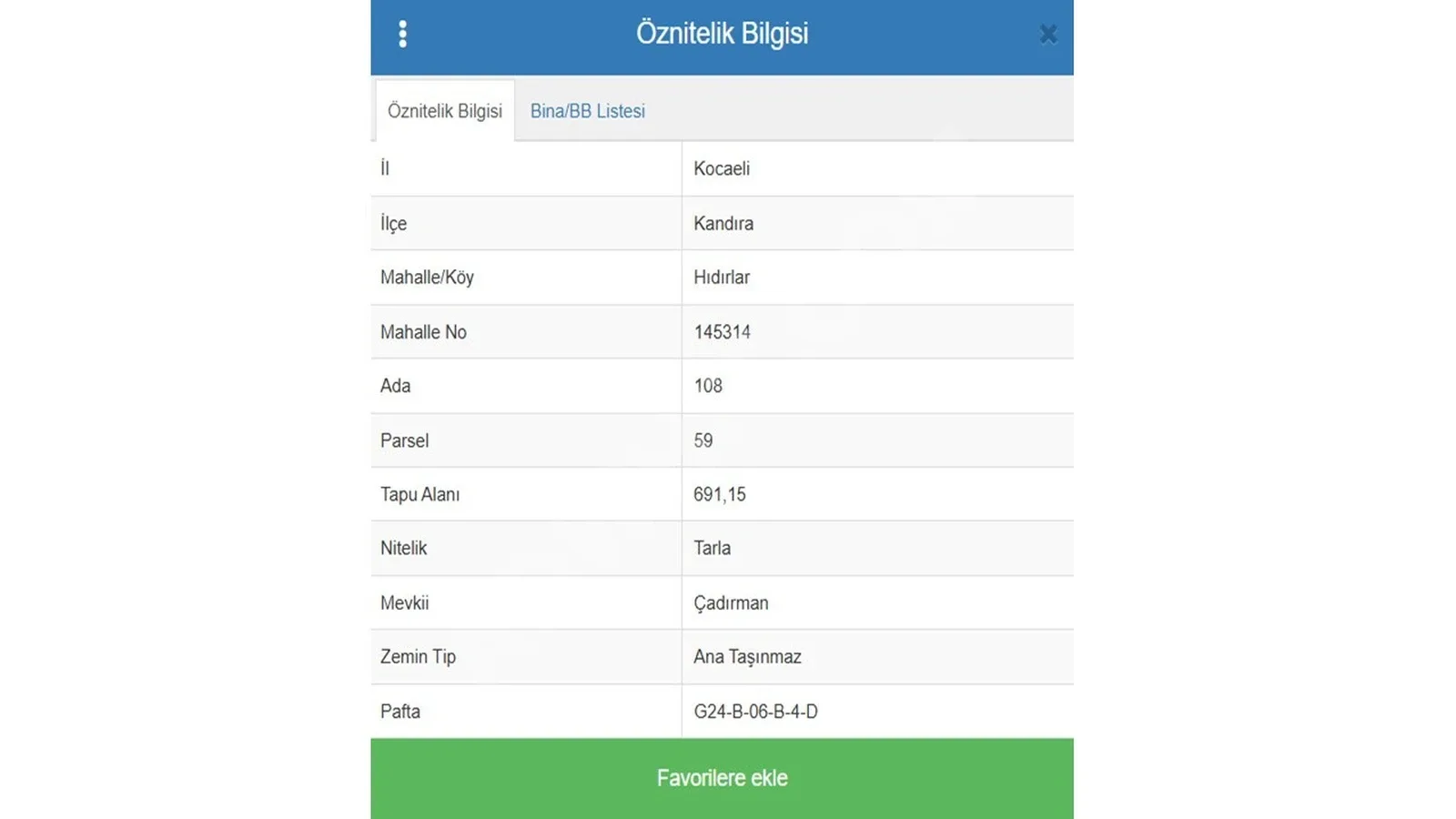 KOCAELİ KANDIRA HIDIRLAR SATILIK TARLA görsel 4