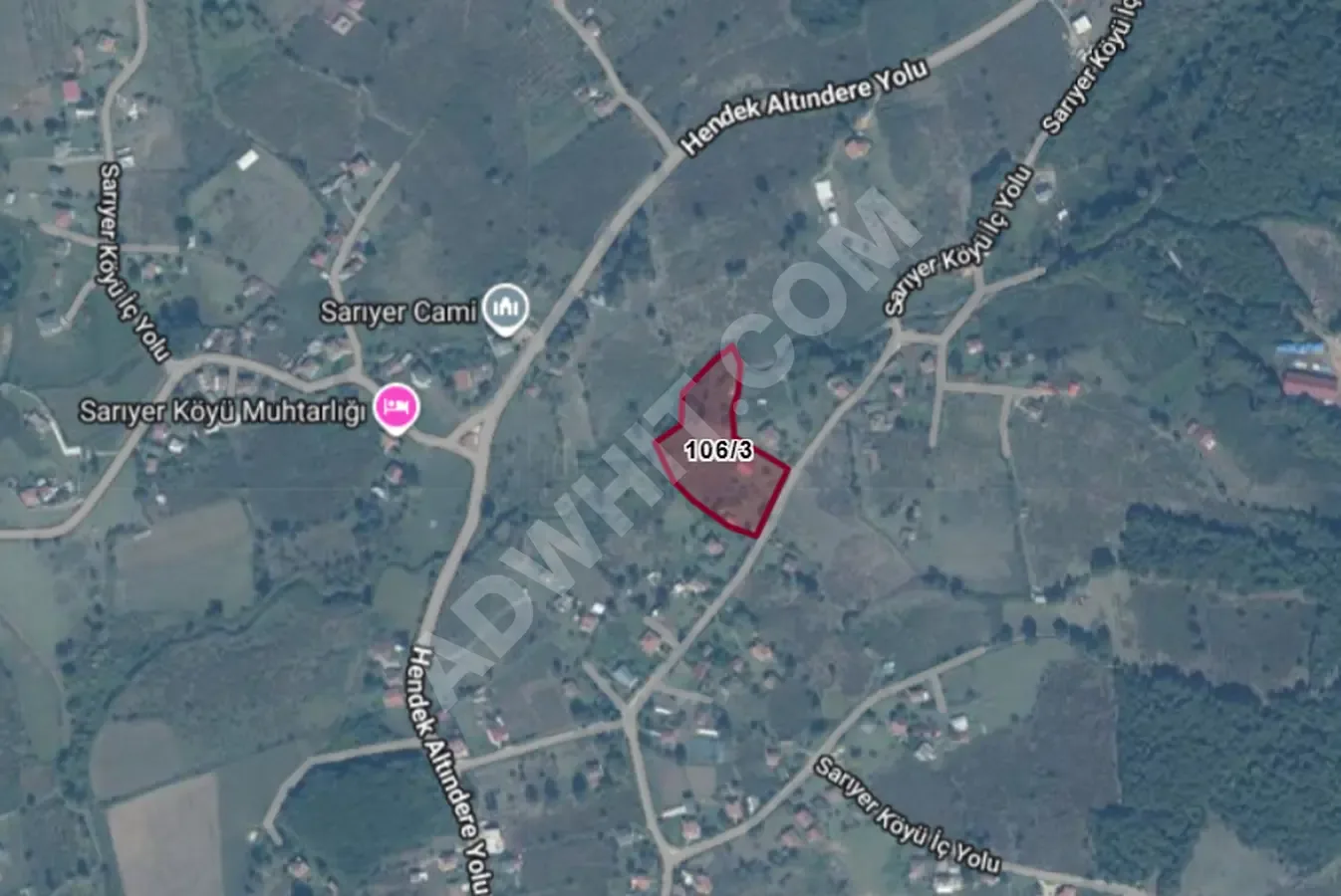 HENDEK SARIYERDE 4683 M2 TARLA İÇERİSİNDE SATILIK EV görsel 14