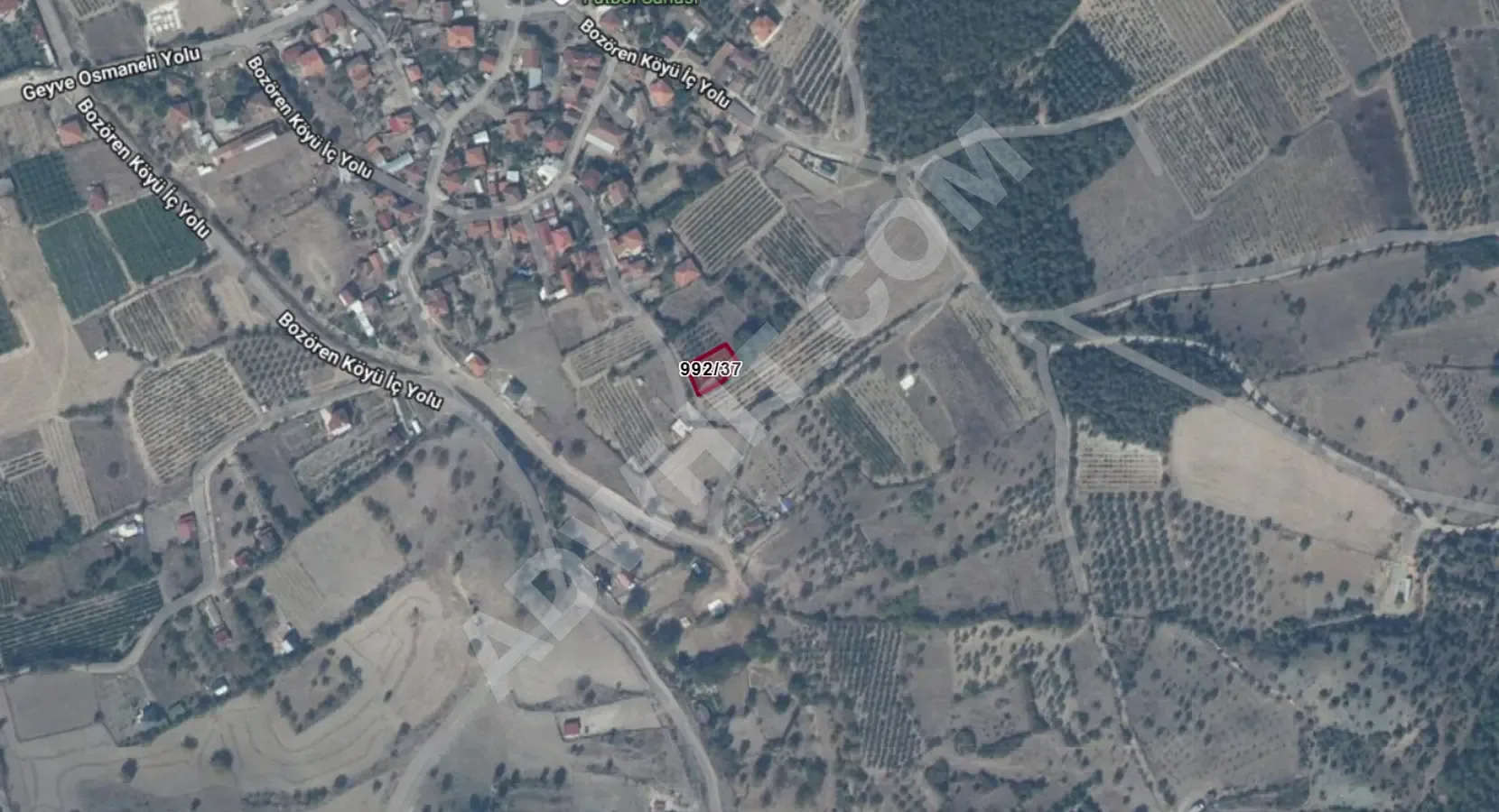 GEYVE BOZÖREN MH. 1/1000 İMARLI SATILIK 610.23m2 ARSA görsel 3