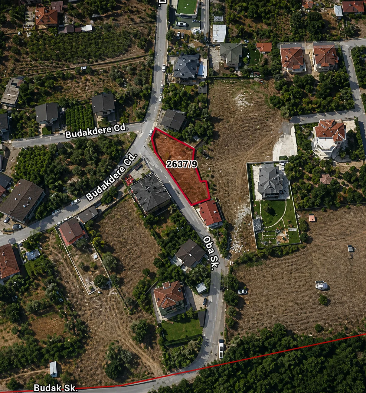 BEYKOZ ÇİFTLİK’TE 625 m² MÜSTAKİL PARSEL VİLLA İMARLI görsel 3