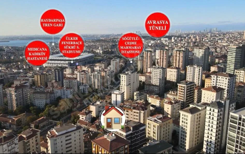 İSTANBUL KADIKÖY KIZILTOPRAKTA SATILIK MÜSTAKİL EV görsel 3