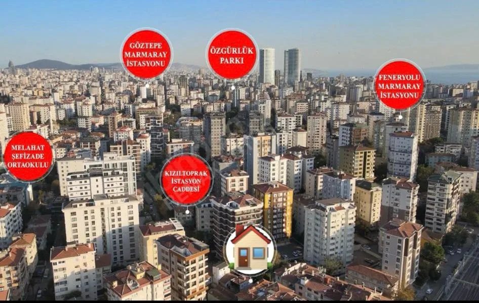 İSTANBUL KADIKÖY KIZILTOPRAKTA SATILIK MÜSTAKİL EV görsel 6