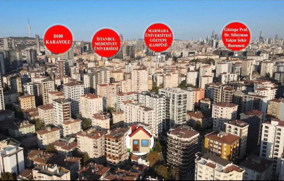 İSTANBUL KADIKÖY KIZILTOPRAKTA SATILIK MÜSTAKİL EV görsel 5